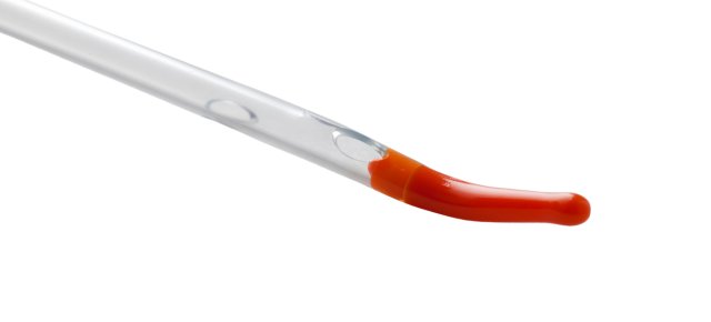 coude catheter insertion tip